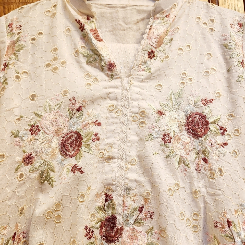 Zara Shah Jahan 3 PIECE SUIT - Picture 7 of 11